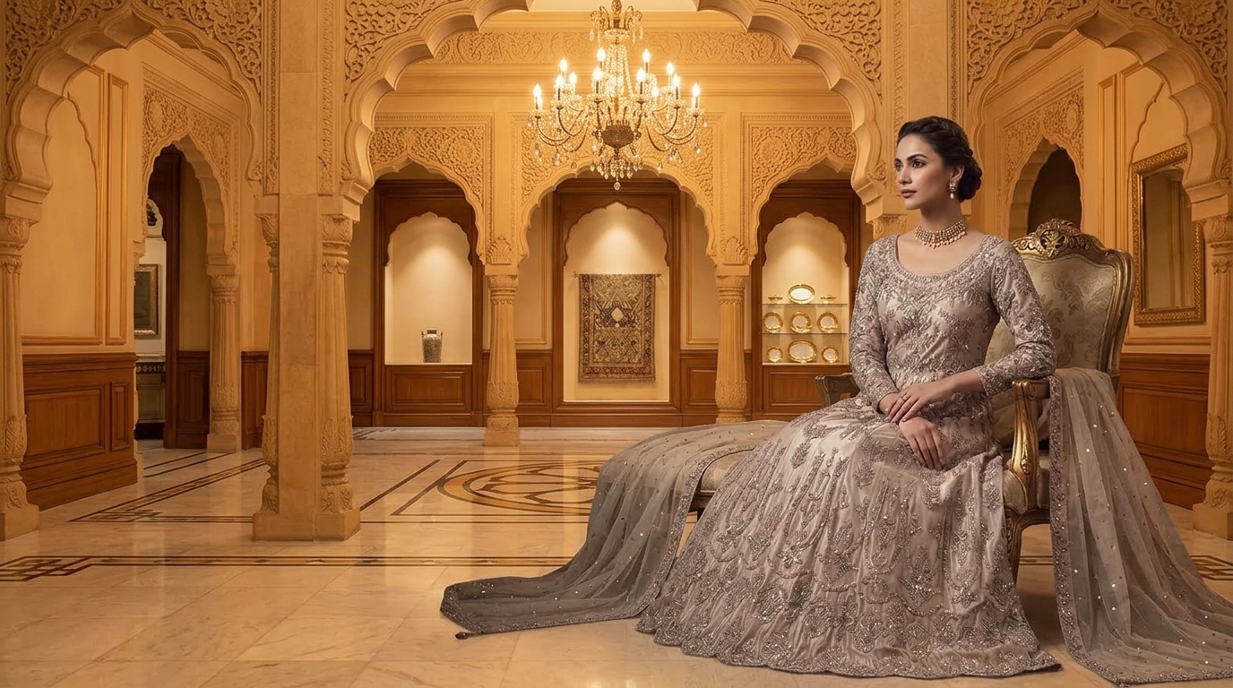 Fazal Zari bridal craftsmanship