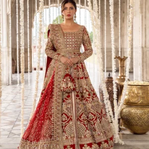 Crimson Royale Barat Dress