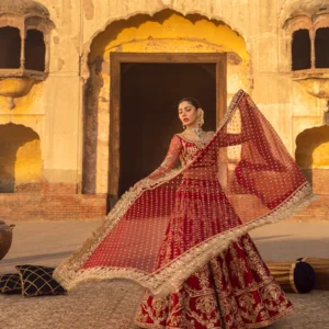 Scarlet Heirloom Barat Wear